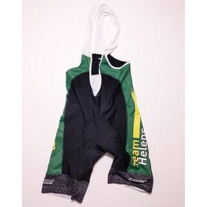 CAPO Cycling Bib Shorts Helen's Cycles Santa Monica Padded Made Italy Men's XL